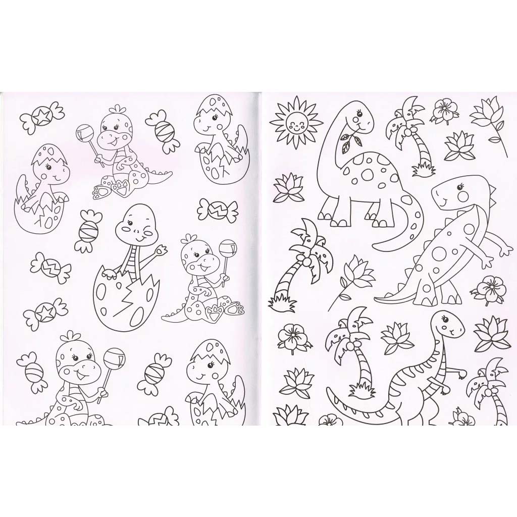 Gyémántos kifestő - Dinoszauruszok kép 2