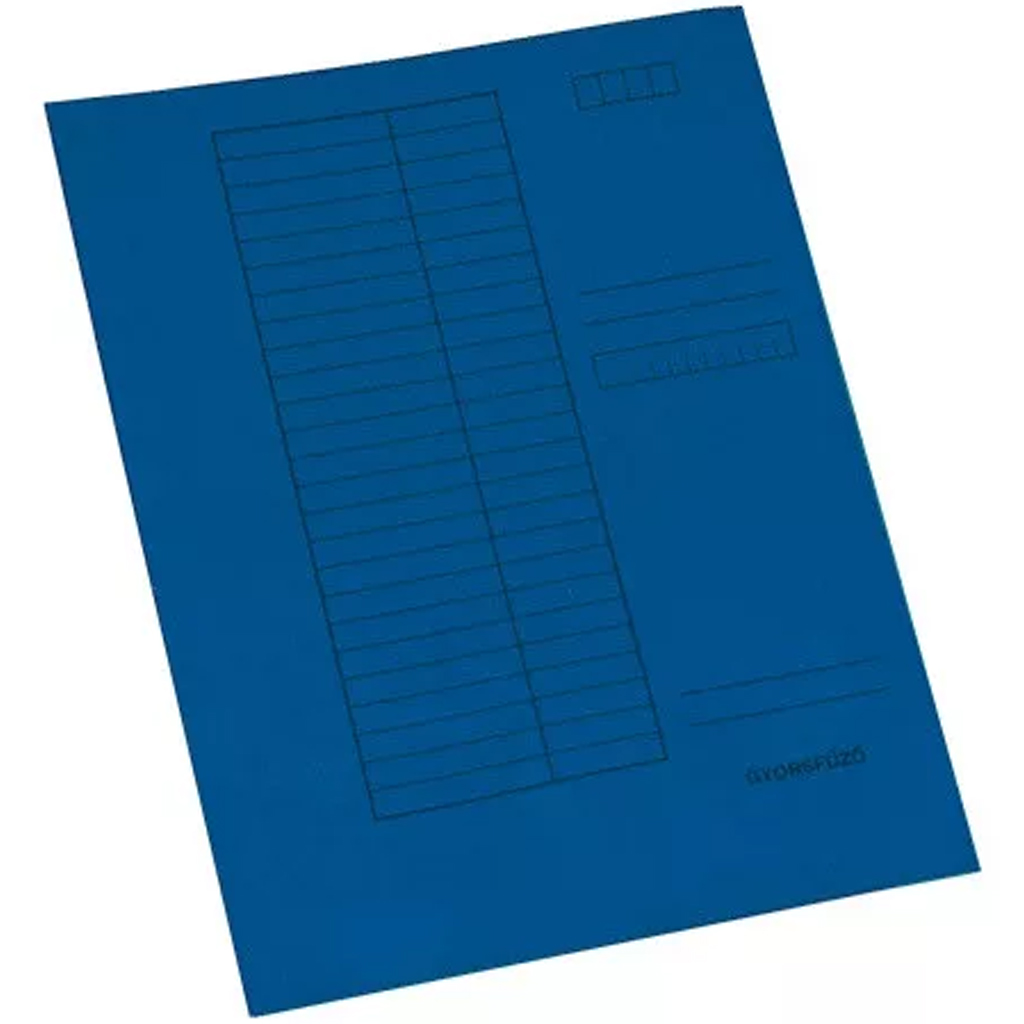 Gyorsfűző mappa pd A/4 230g kék kép 1