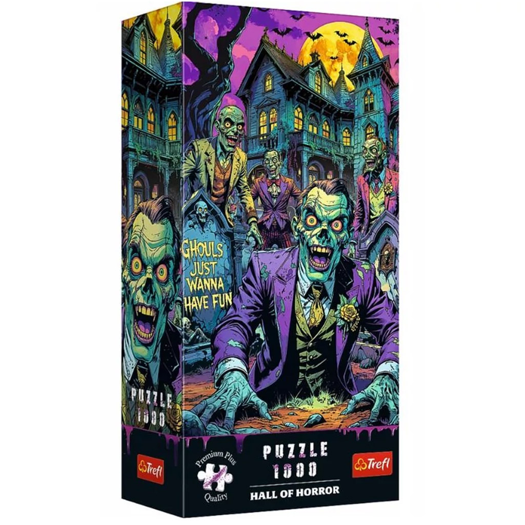 Hall of Horror: Zombik 1000db-os Prémium Plus puzzle - Trefl