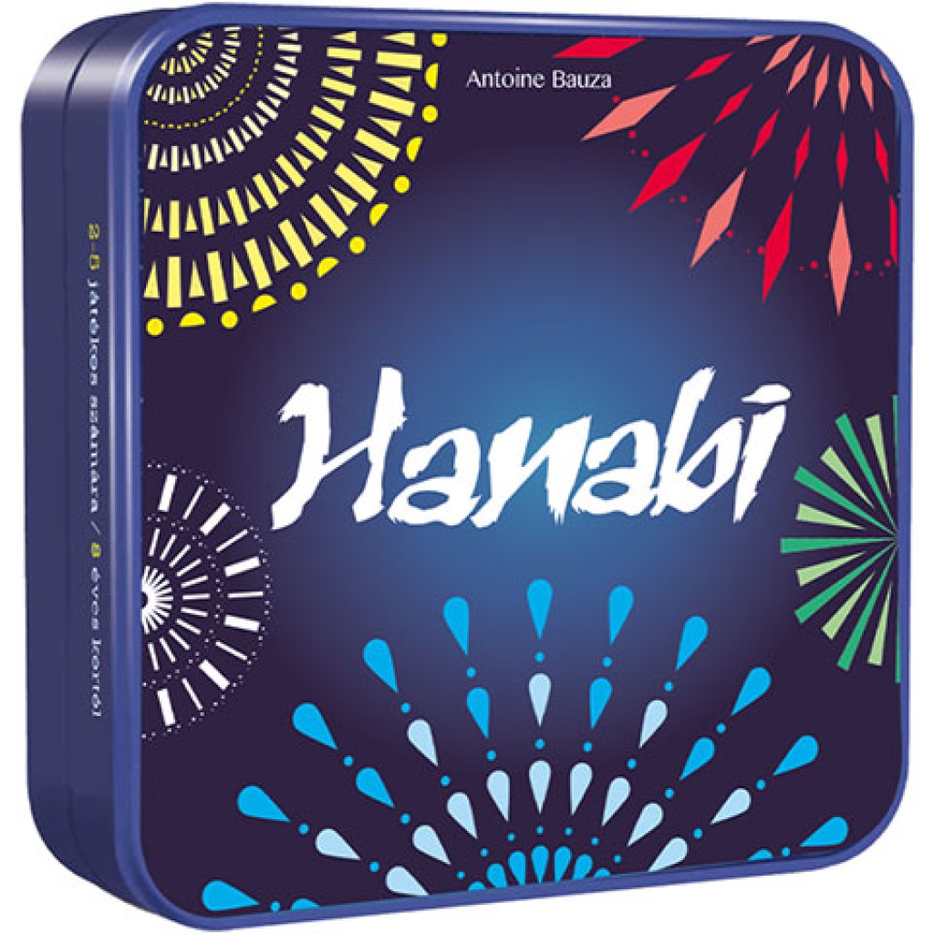 Hanabi társasjáték fémdobozos