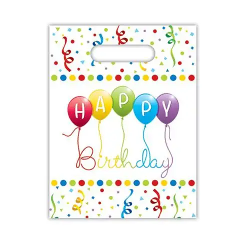 Happy Birthday parti táska 6db-os