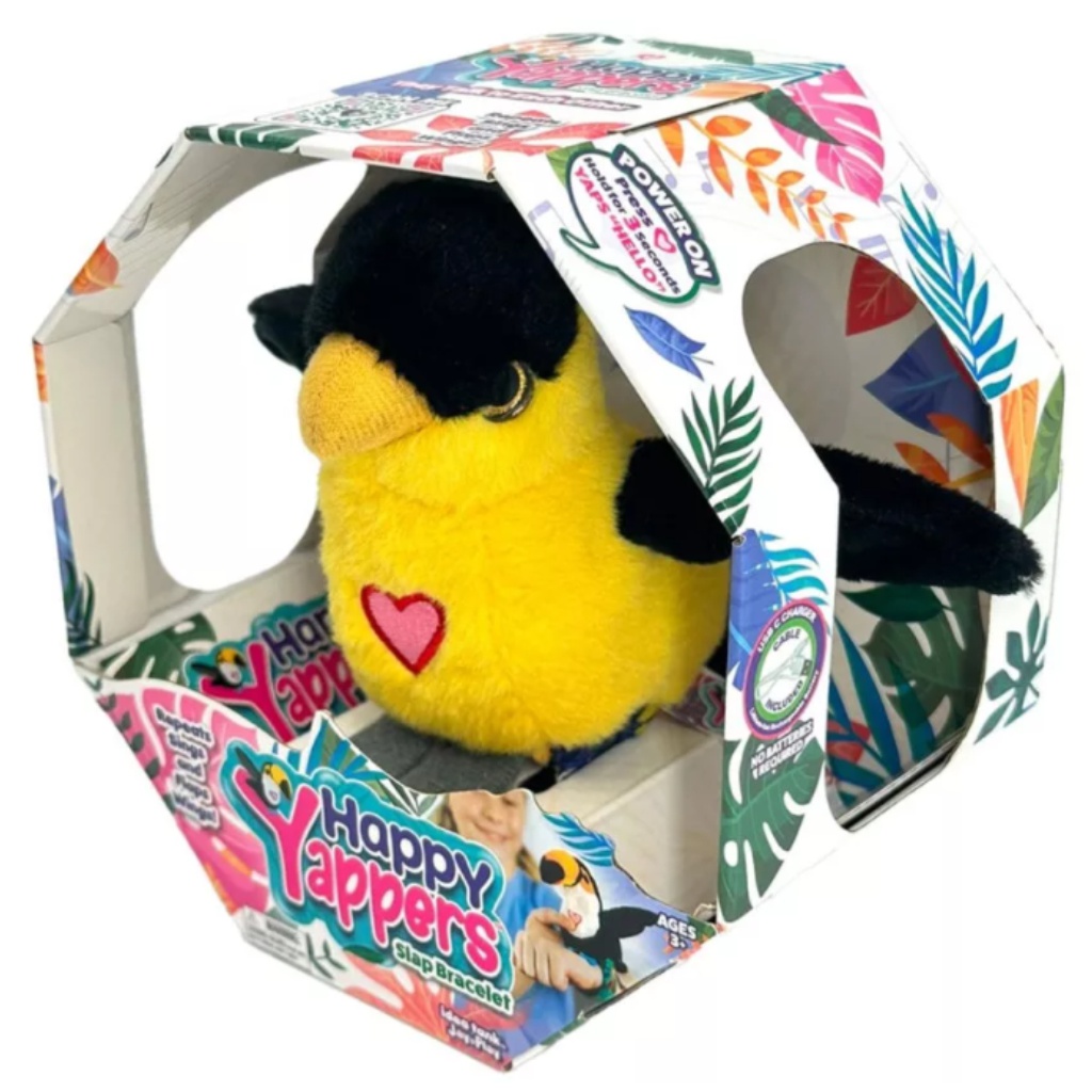 Happy Yappers interaktív plüss Trupiál