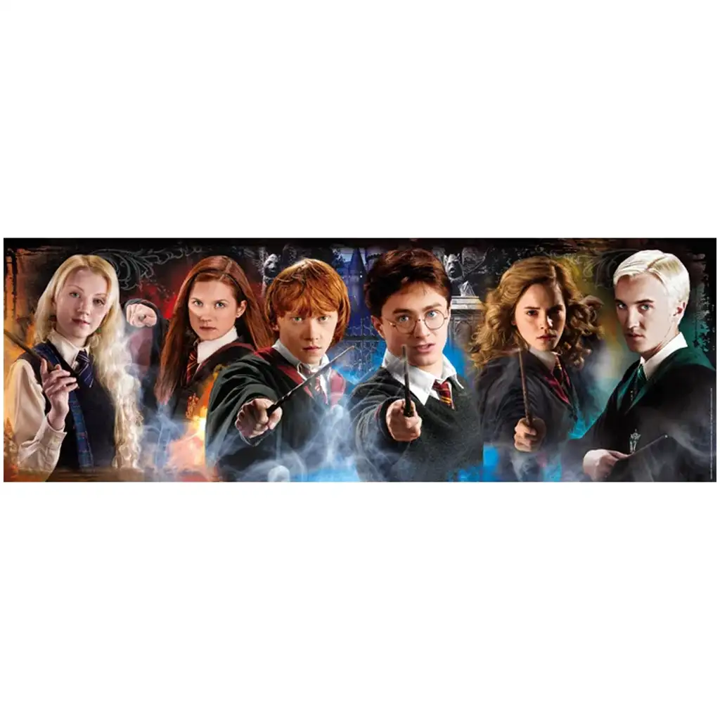 Harry Potter - A Roxfort örökösei 1000db-os panoráma puzzle poszterrel - Clementoni kép 2