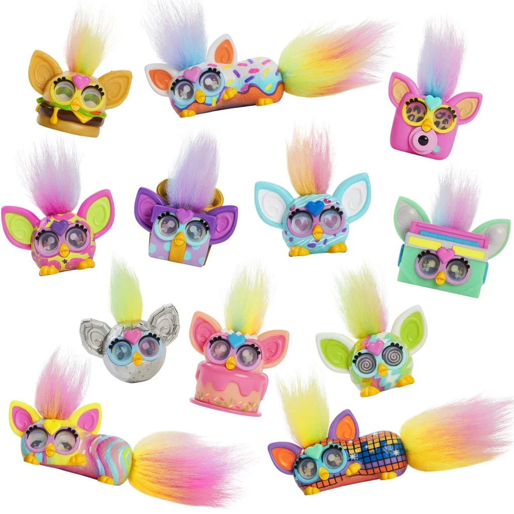 Furby: Mini 12db-os figura szett 1.széria  - Hasbro kép 2