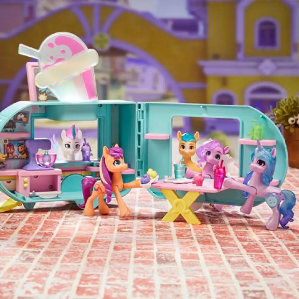 Én kicsi Pónim: Sunny Starscout turmixos autó - Hasbro kép 3