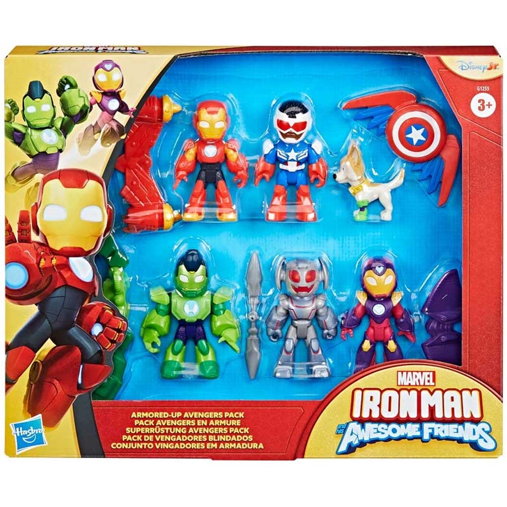 Marvel: Vasember Armored Avengers 6db-os figuraszett - Hasbro kép 1