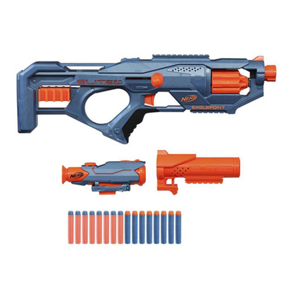 Nerf Elite 2.0 Eaglepoint RD-8 szivacslövő fegyver 16 lőszerrel - Hasbro kép 3