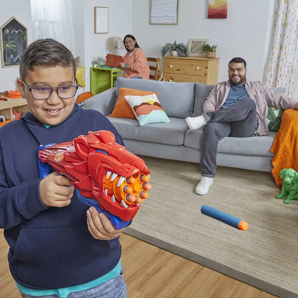 Nerf: Lionfury szivacslövő 16db tölténnyel - Hasbro kép 4