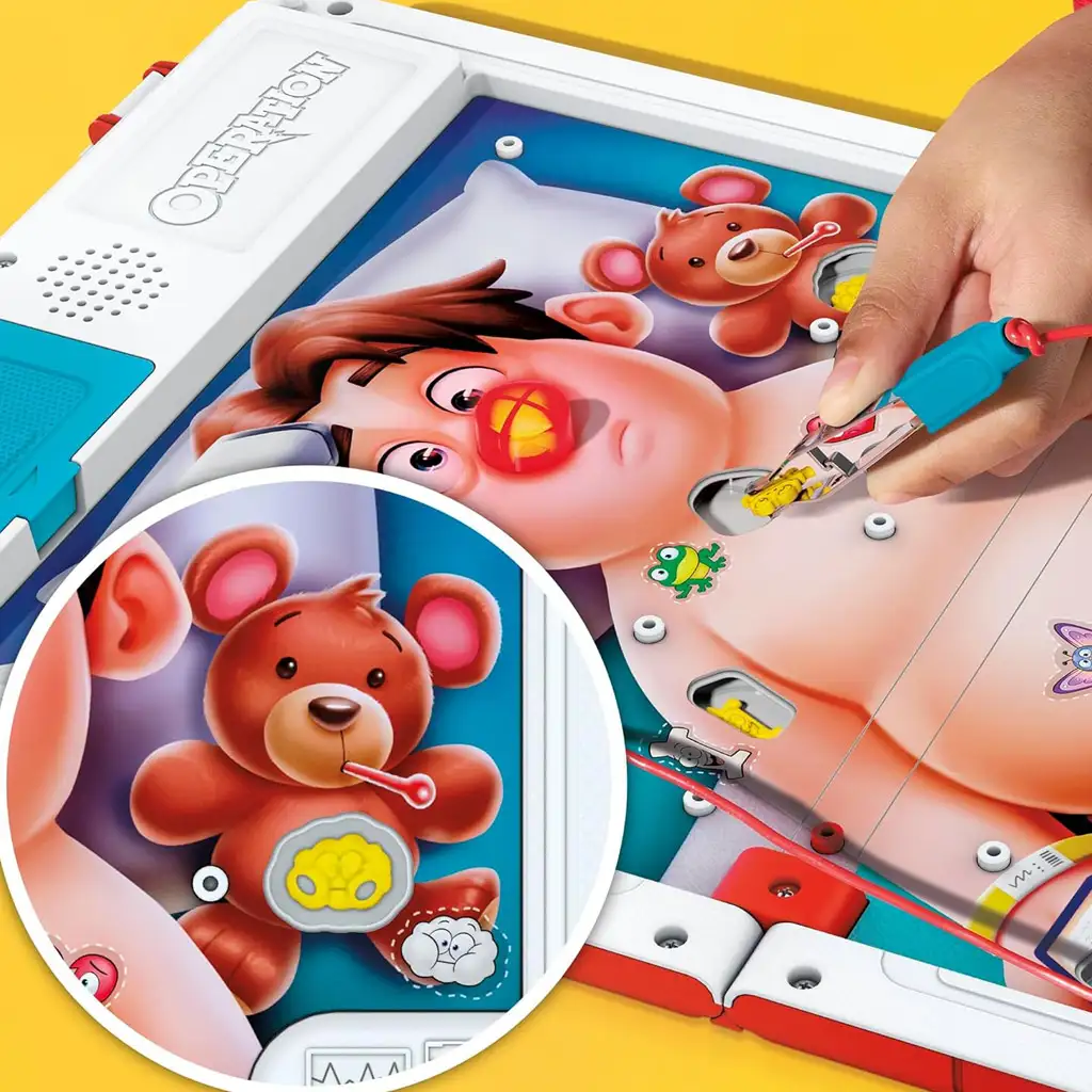 Operáció ügyességi társasjáték új változat- Hasbro kép 2