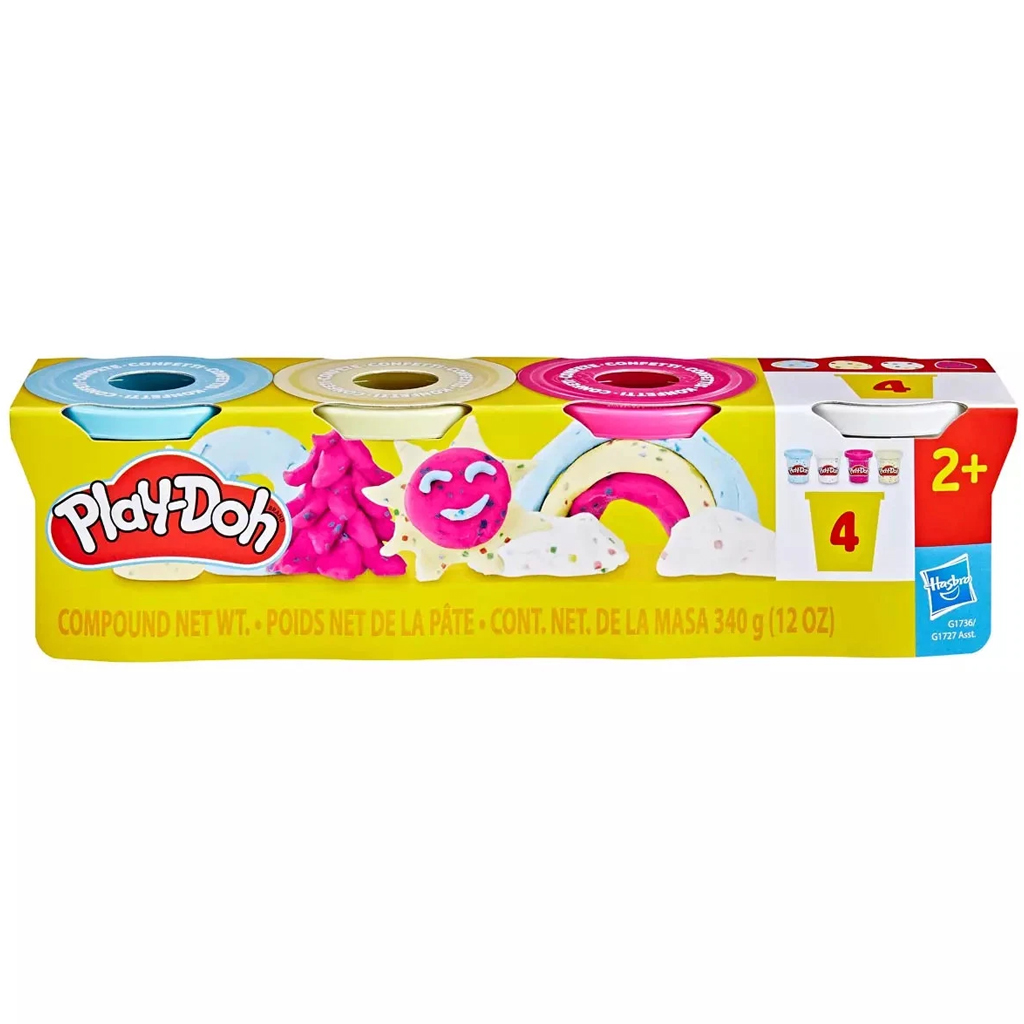 Play-Doh: Különleges gyurma 4 tégelyes szett - Hasbro