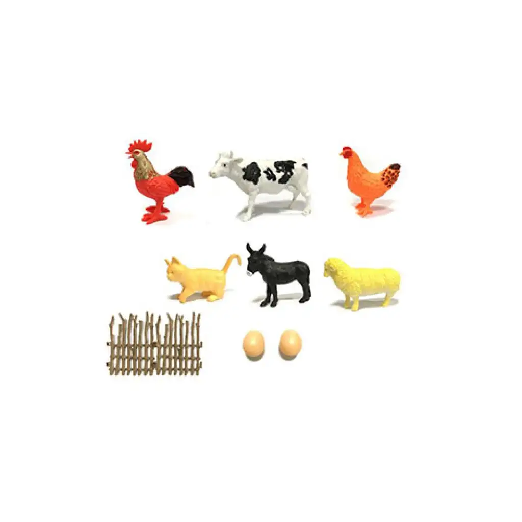 Háziállatos szett zacskóban 6db-os kép 2