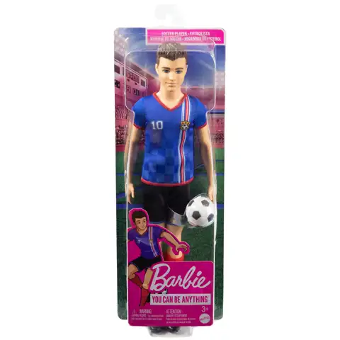 Barbie®: Ken focista baba labdával - Mattel