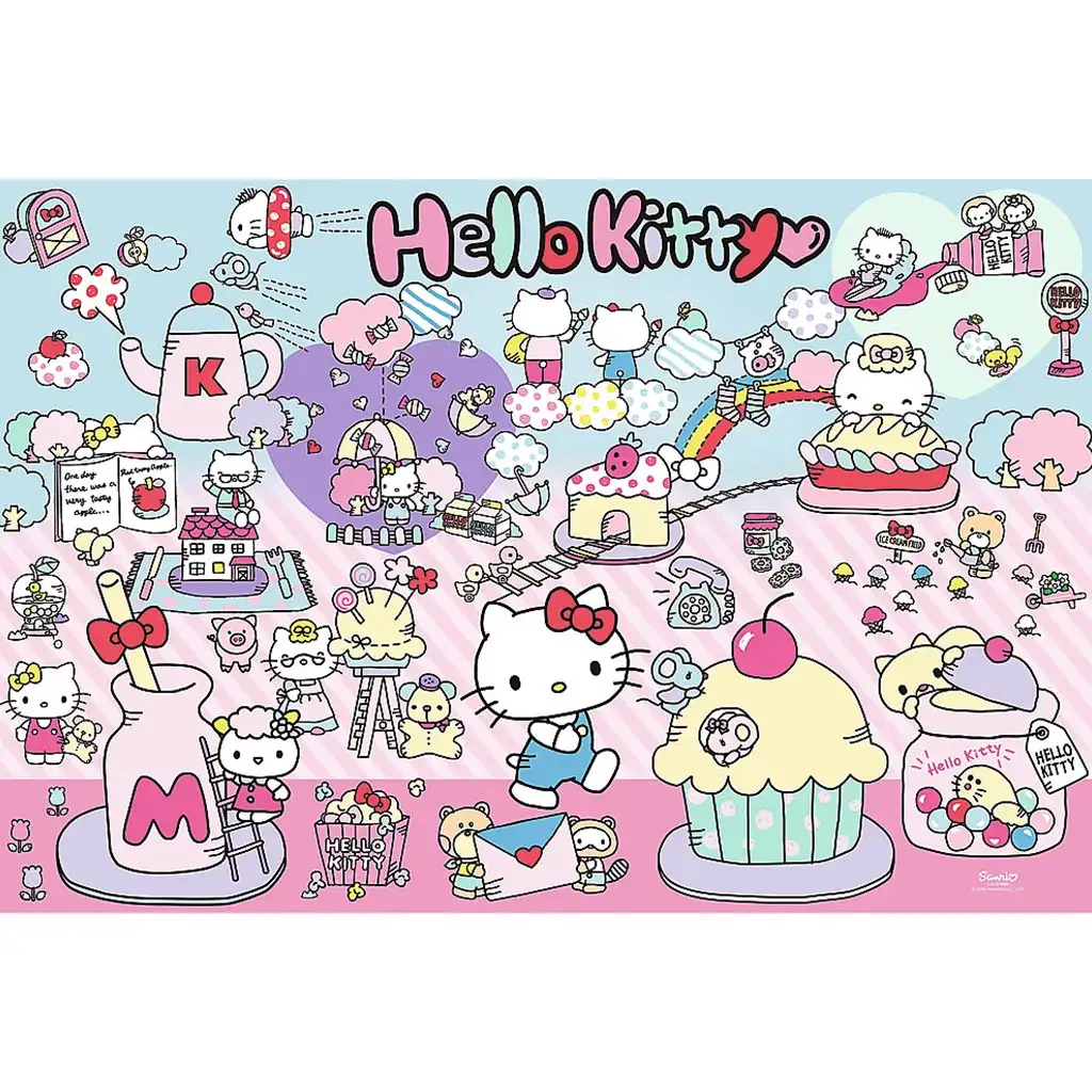 Hello Kitty világa 300db-os puzzle - Trefl kép 2