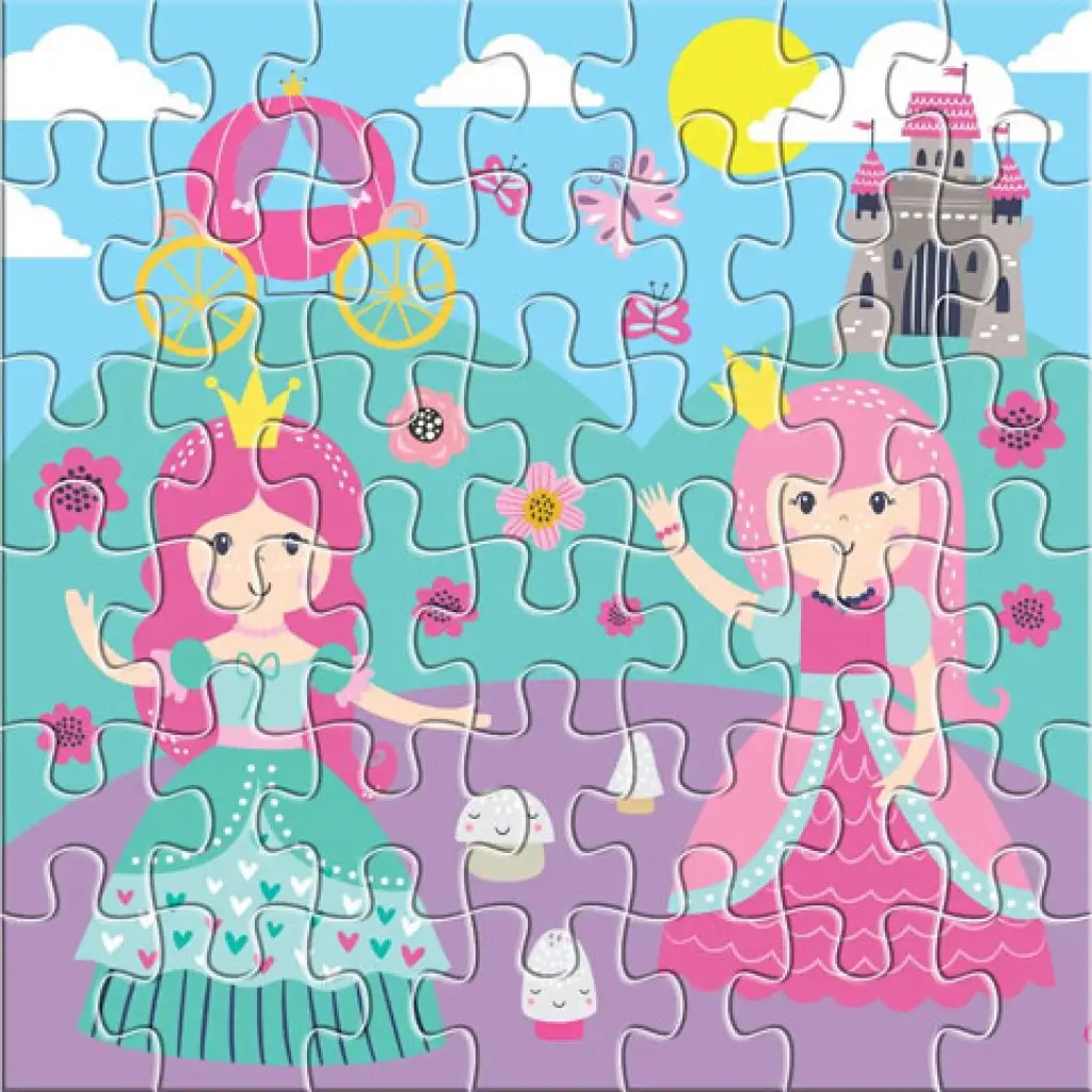 Hercegnős puzzle 42db-os kép 2