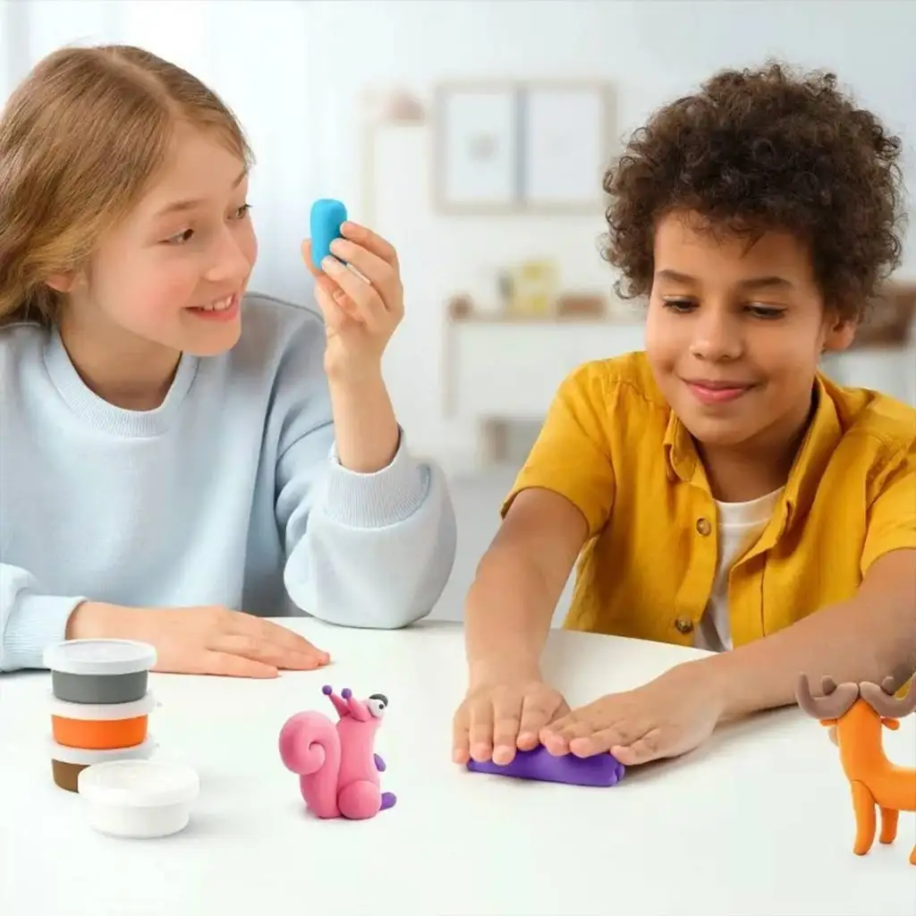 Hey Clay: Nagy gyurmaszett telefonos applikációval - Erdei állatok kép 4