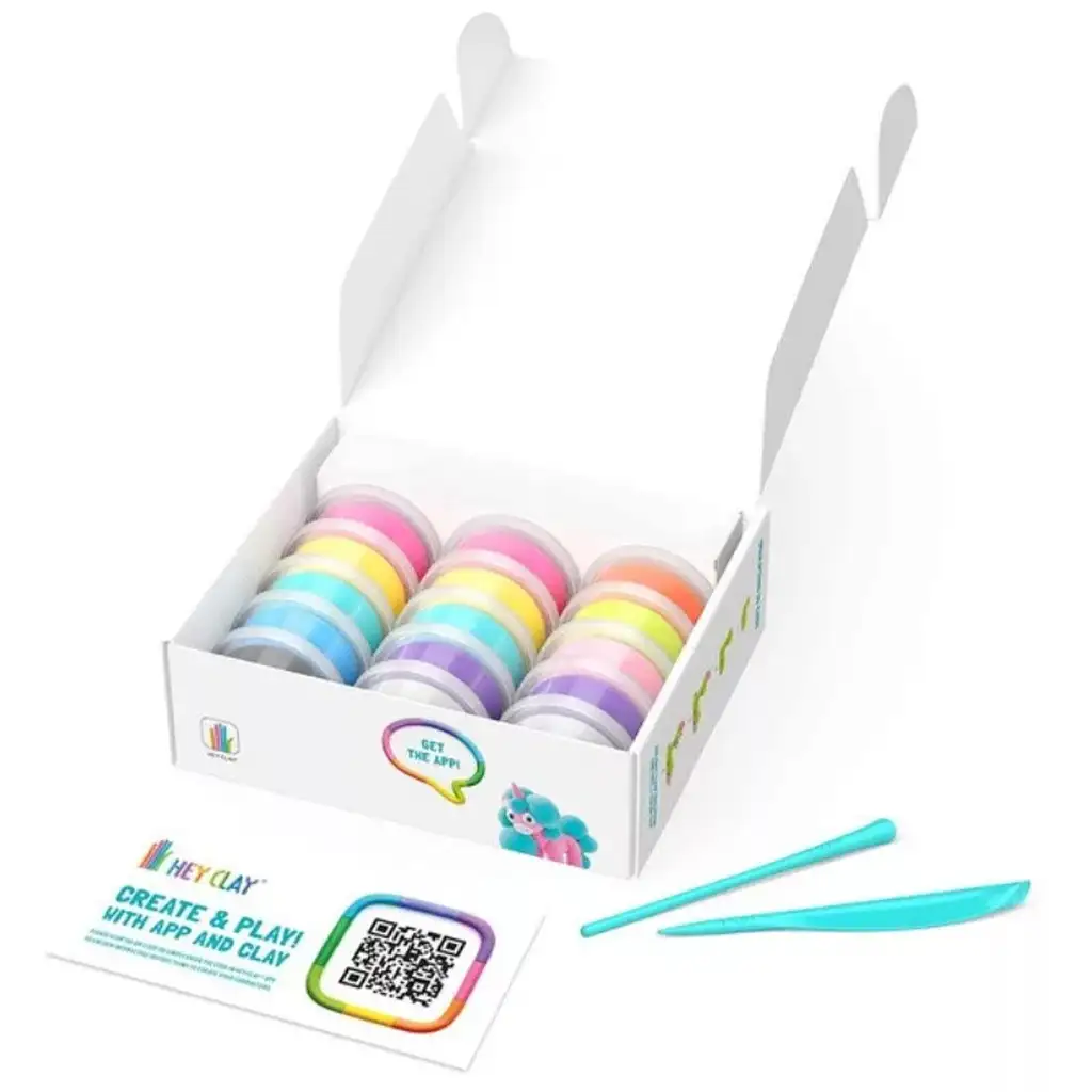 Hey Clay: Unikornisok nagy gyurmaszett telefonos applikációval kép 2