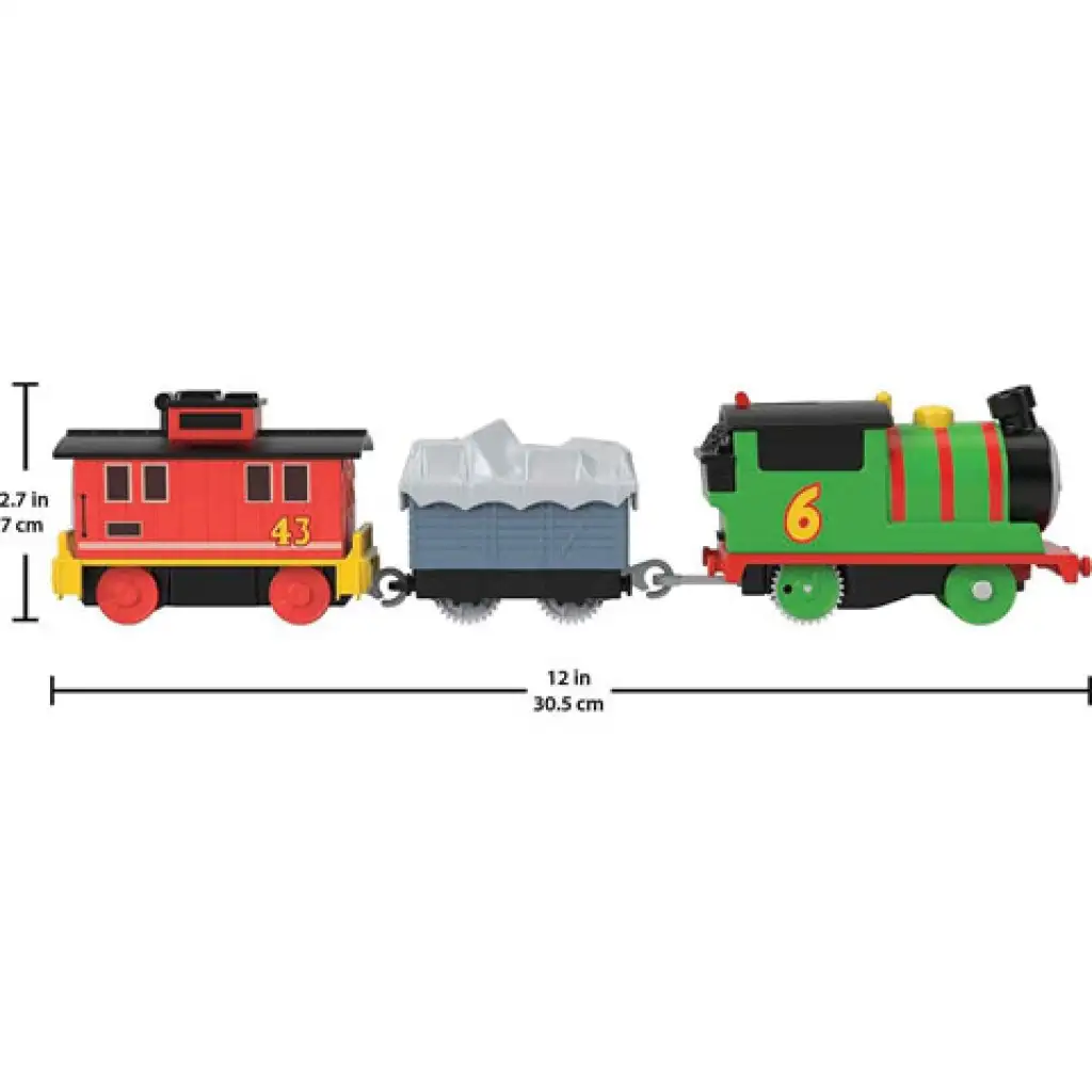 Thomas és barátai: Motorizált Percy játékszett - Mattel kép 3