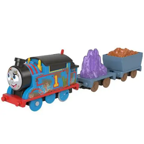 Thomas és barátai: Motorizált Thomas kristály barlang játékszett - Mattel kép 2