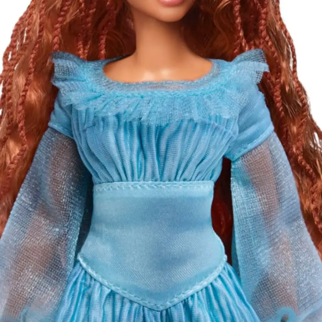 Disney A kis hableány: Ariel baba kék ruhában 30cm - Mattel kép 4