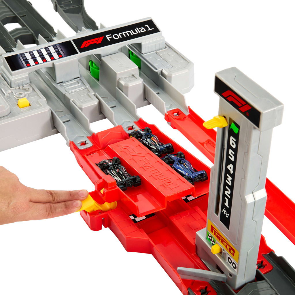 Hot Wheels Racing: Formula 1 Grand Prix Circuit pályaszett - Mattel kép 3