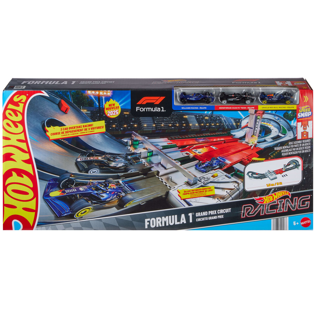 Hot Wheels Racing: Formula 1 Grand Prix Circuit pályaszett - Mattel