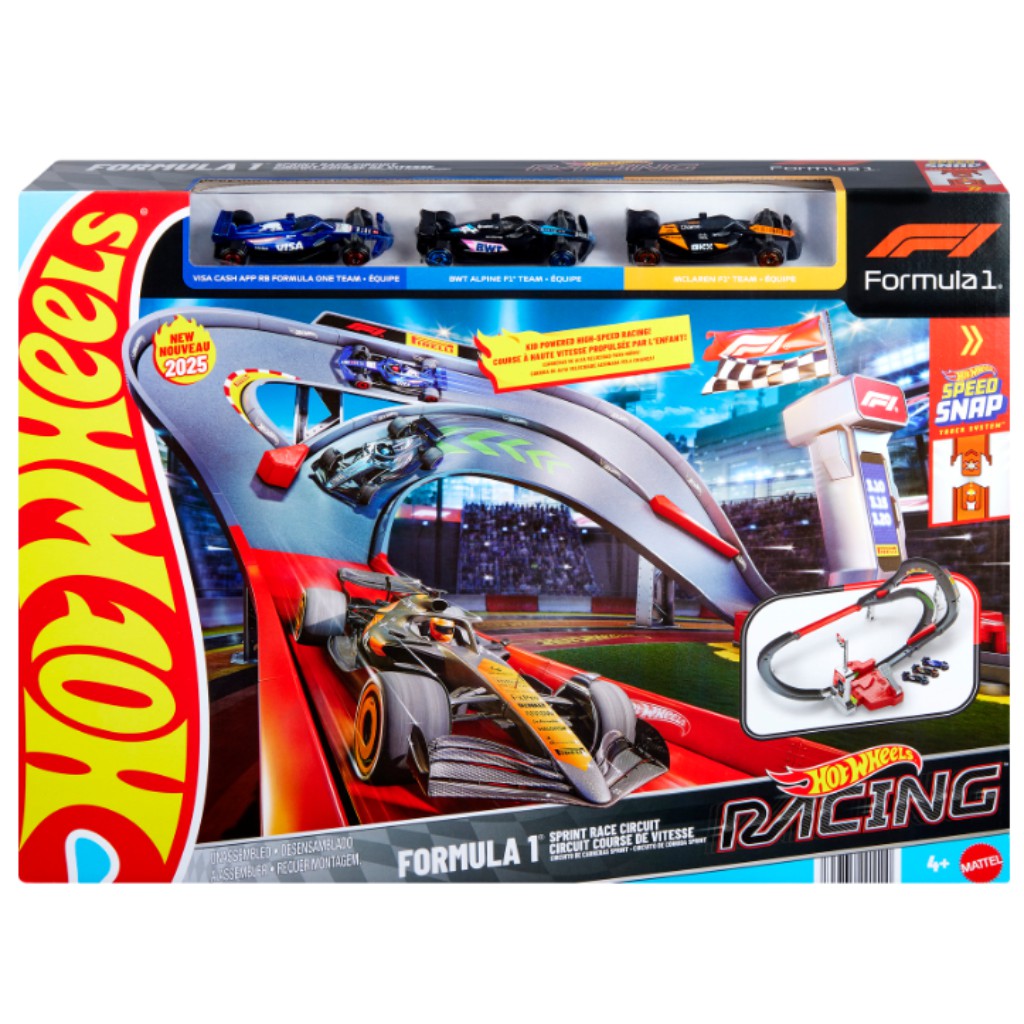 Hot Wheels: Forma 1 sprint versenypálya szett - Mattel