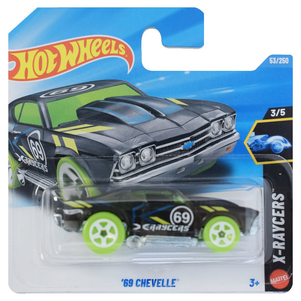 Hot Wheels: ’69 Chevelle X-Raycers kisautó 1/64 - Mattel