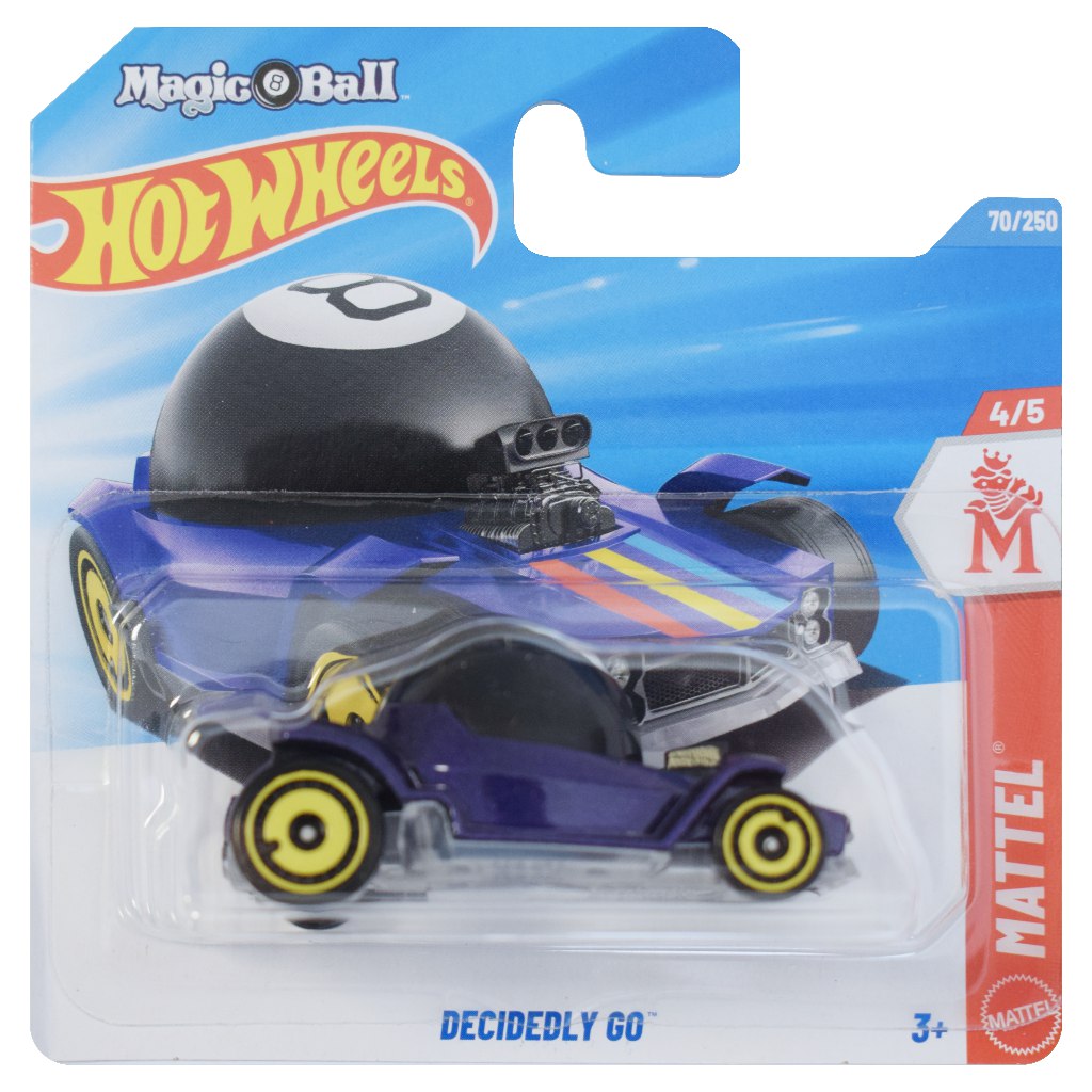 Hot Wheels: Decidedly Go lila kisautó 1/64 - Mattel