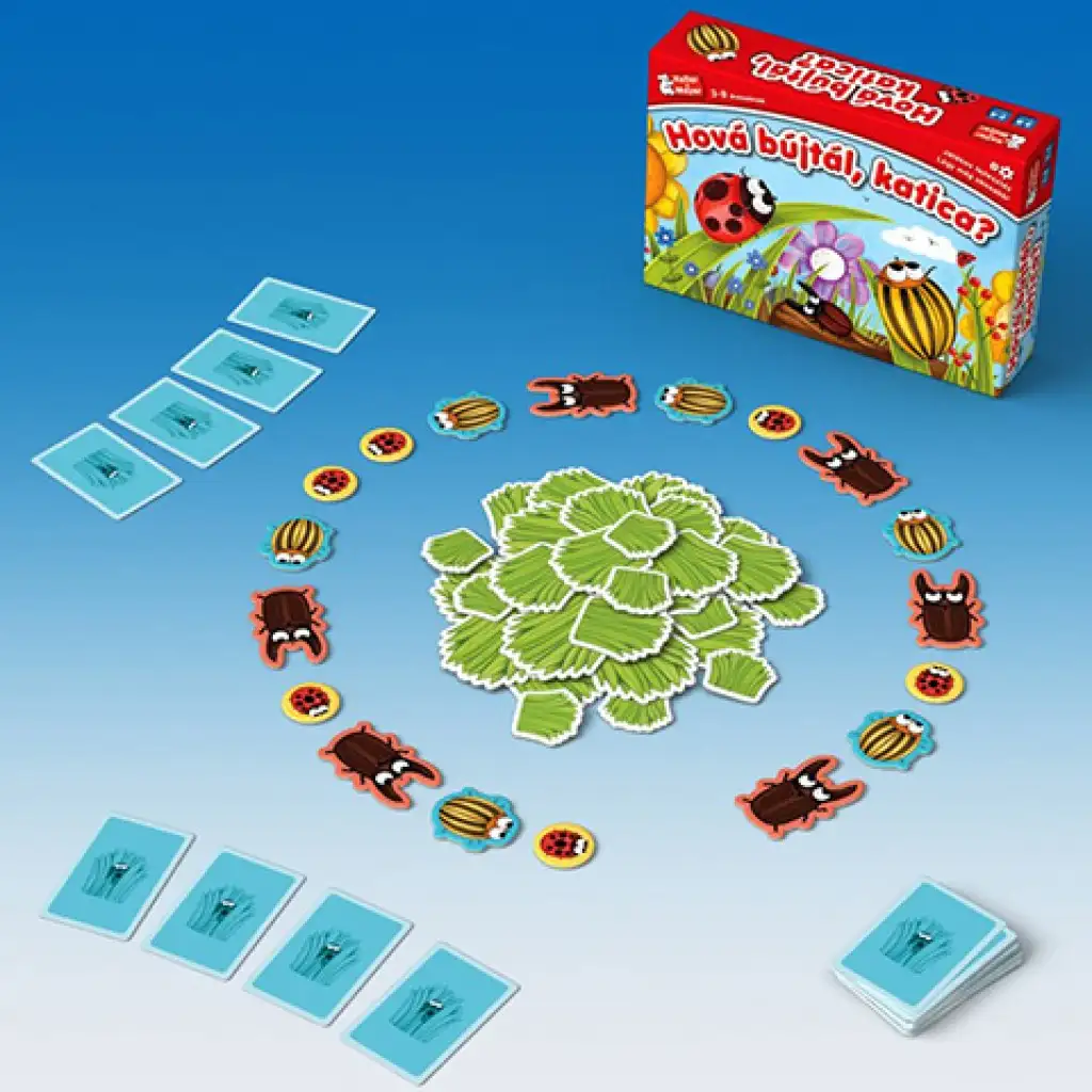 Hová bújtál, katica? társasjáték kép 2