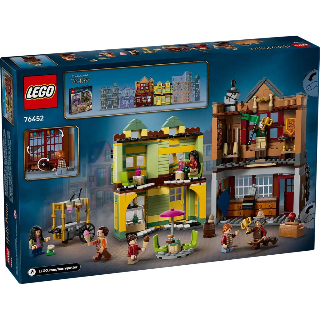 LEGO® Harry Potter: Kviddics™ a javából sportszaküzlet és a Fagylaltszalon (76452) kép 2
