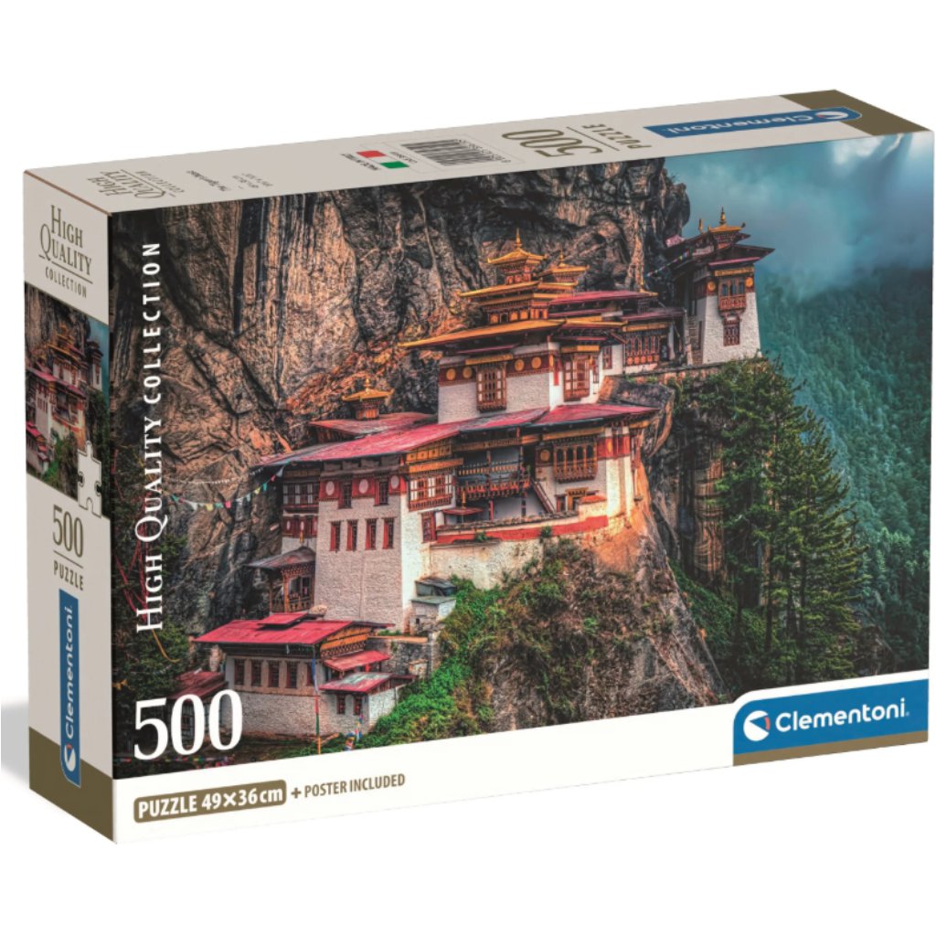 HQC The Tiger's Nest - Tigrisek fészke puzzle 500 db-os - Clementoni