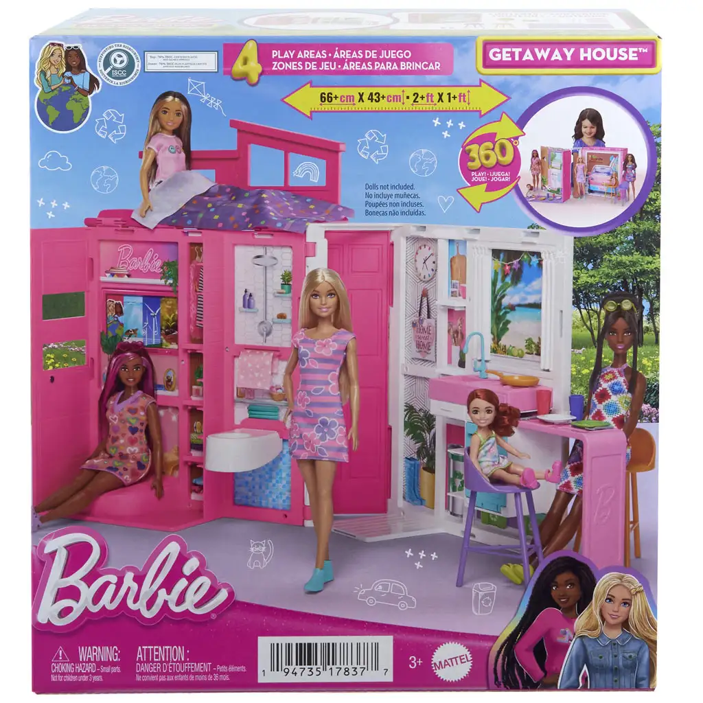 Barbie: Együtt a Földért álomház kiegészítőkkel - Mattel kép 9
