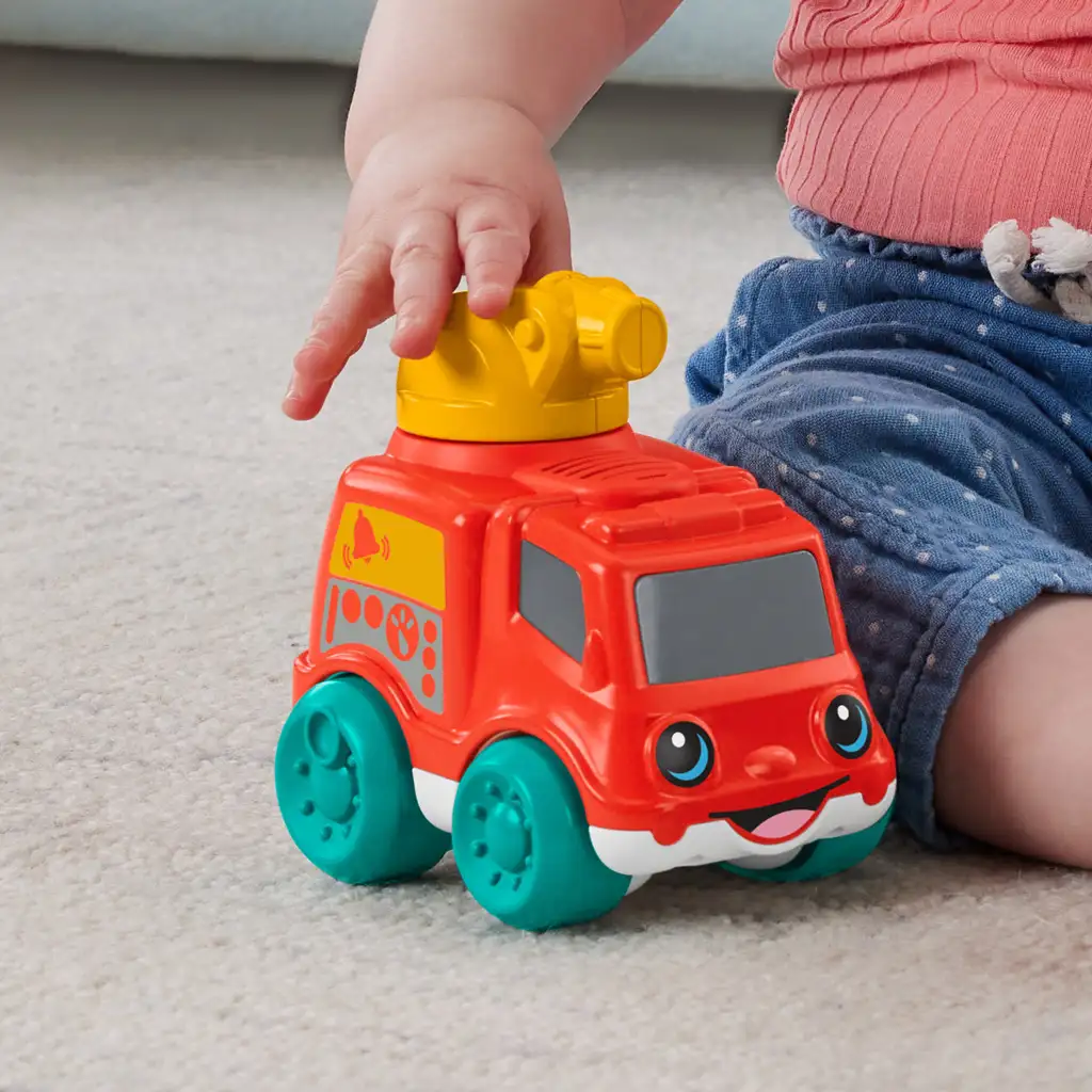 Fisher-Price: Tili-toli kisautó - Vidám tűzoltó - Mattel kép 2