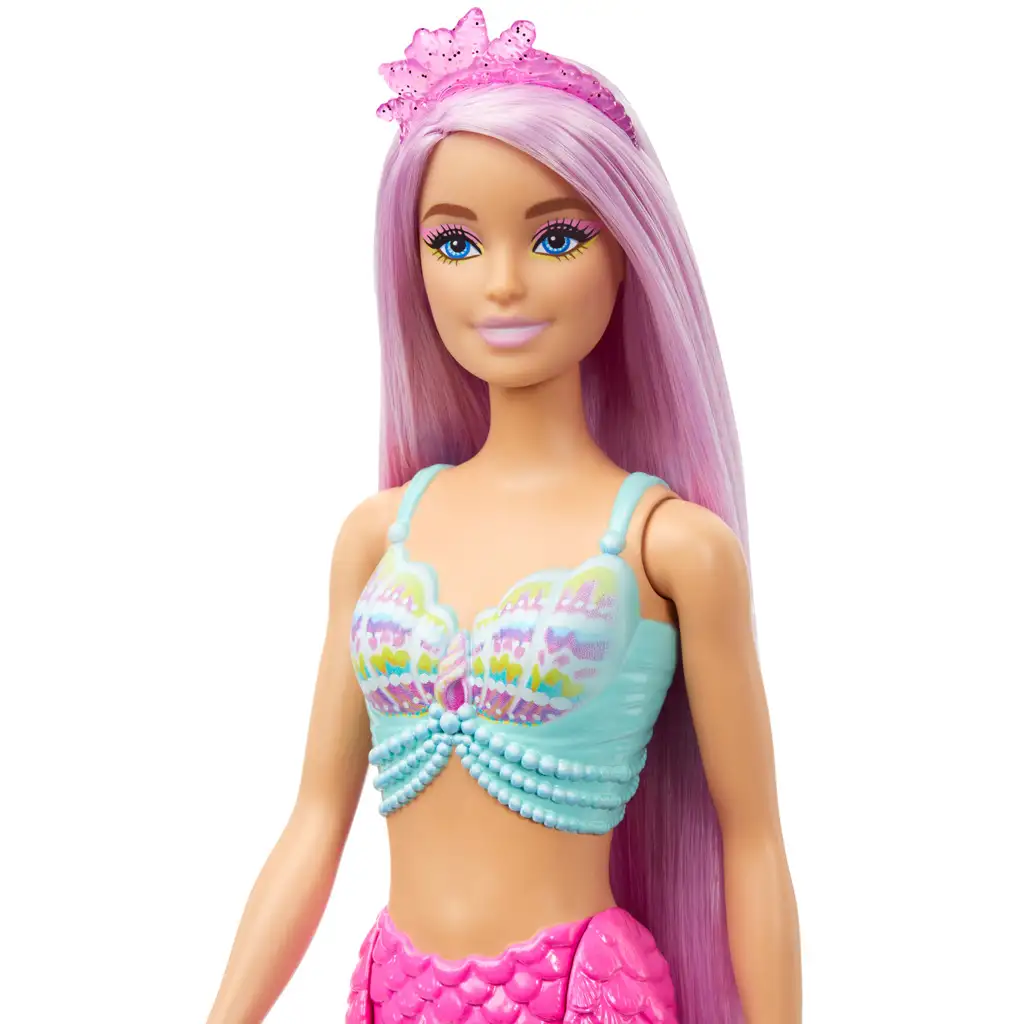Barbie Dreamtopia: Varázslatos frizura sellő baba 2024 - Mattel kép 3