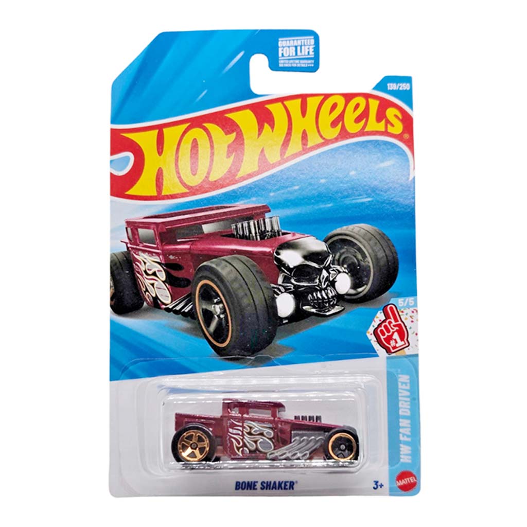 Hot Wheels: Bone Shaker halálfejes kisautó 1/64 - Mattel