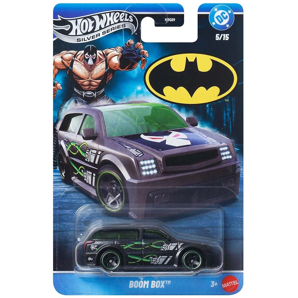 Hot Wheels Batman: Boom Box kisautó 1/64 - Mattel