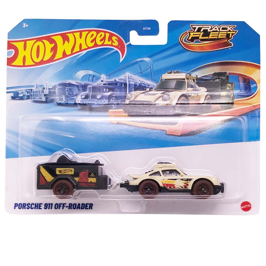 Hot Wheels: Porsche 911 Off-Roader szállítóautó 1/64-es méretarány - Mattel