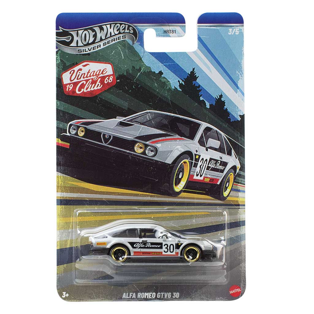Hot Wheels: Vintage Alfa Romeo GTV6 30 kisautó 1/64 - Mattel kép 1