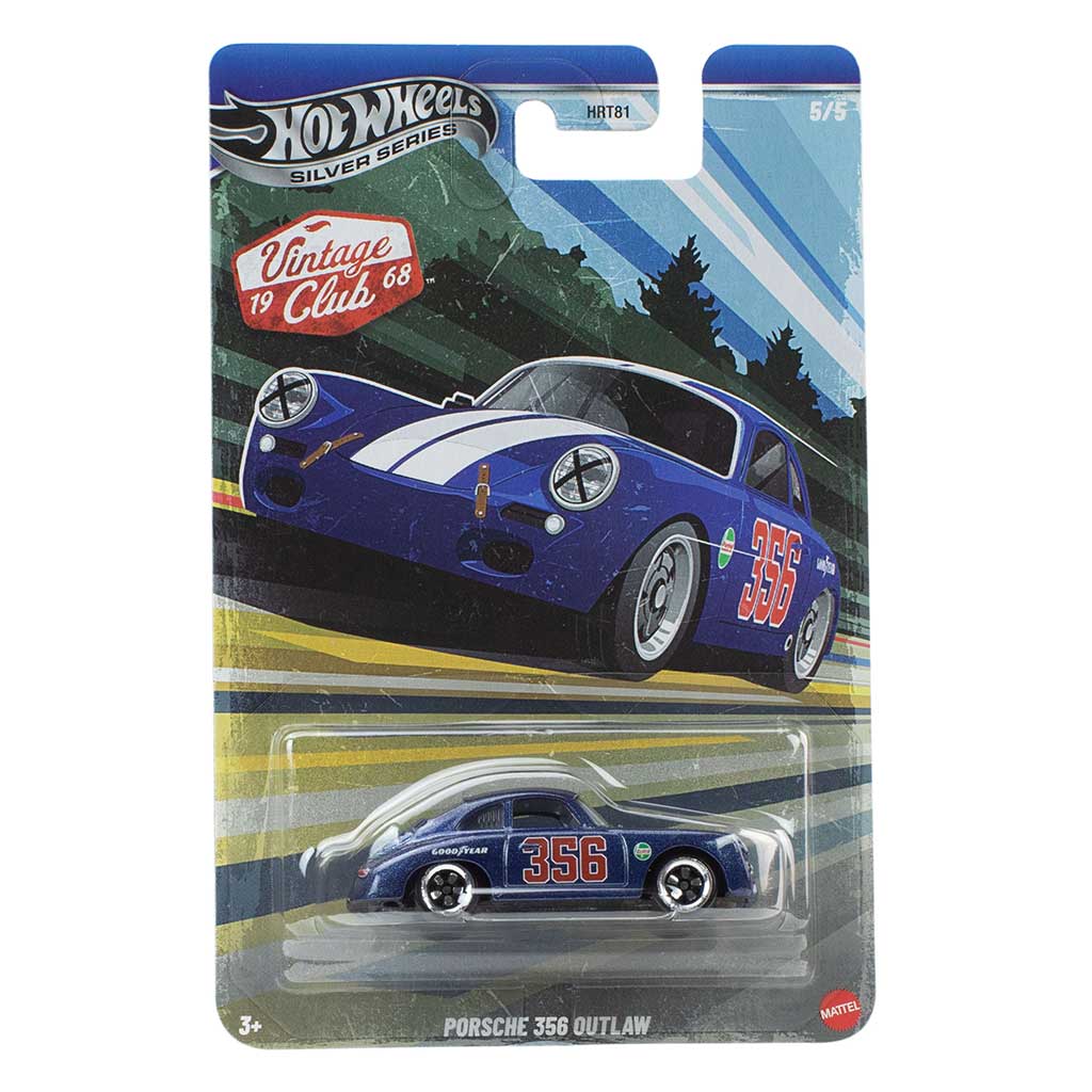 Hot Wheels: Vintage Porsche 356 Outlaw kisautó 1/64 - Mattel kép 1