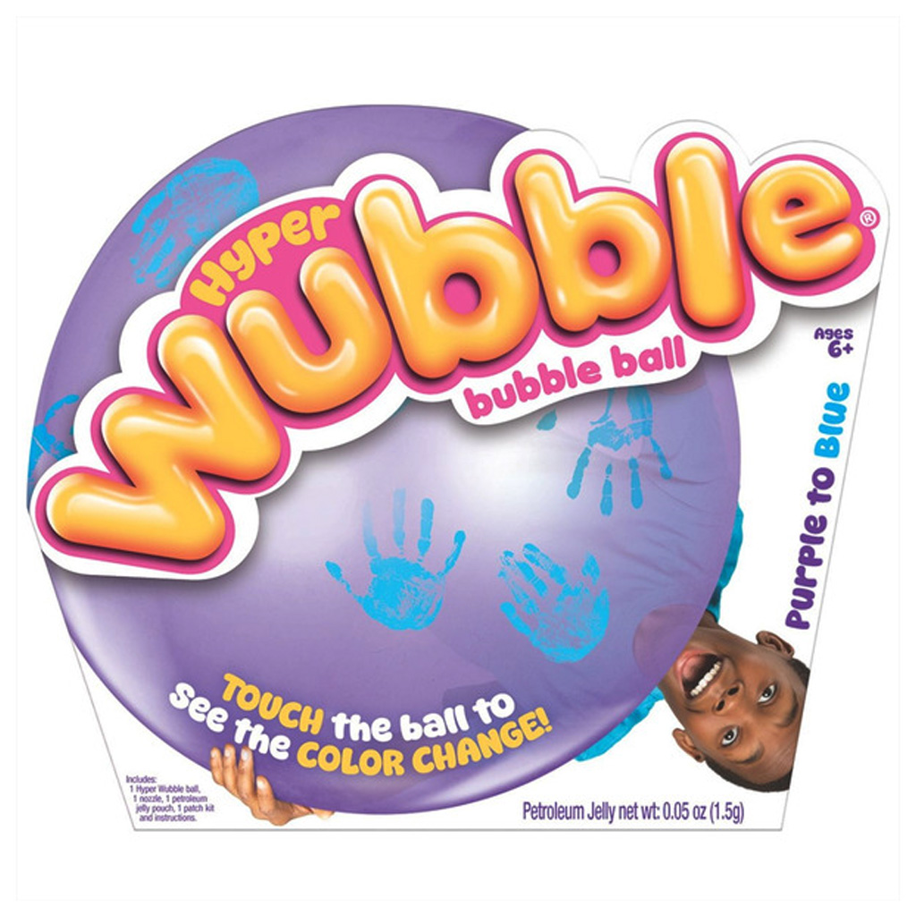 Hyper Wubble színváltós buboréklabda - Lila-Kék