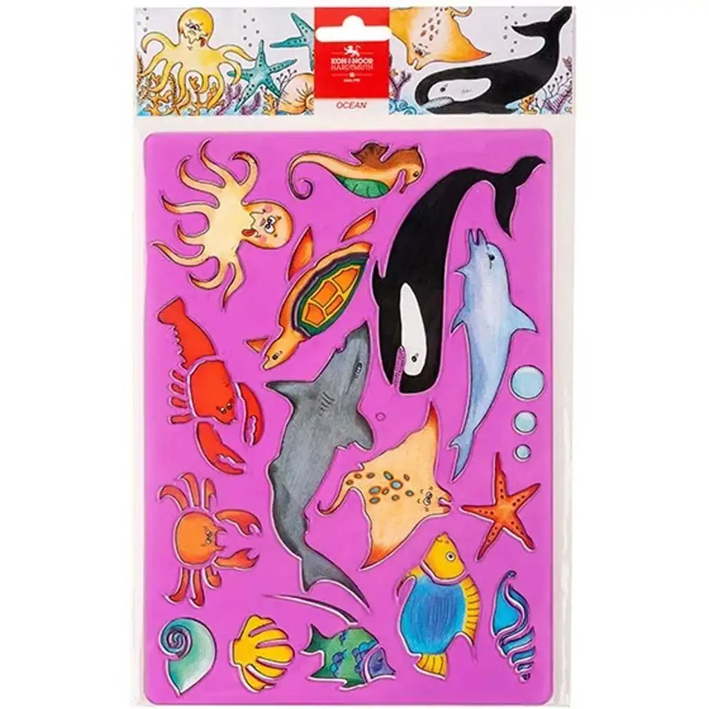 KOH-I-NOOR Rajzolósablon - Óceán kép 1