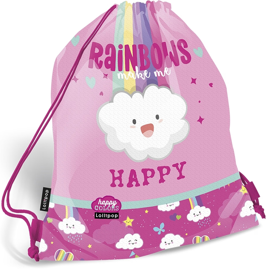ICO: Lizzysuli Lollipop Rainbow tornazsák, sportzsák kép 1