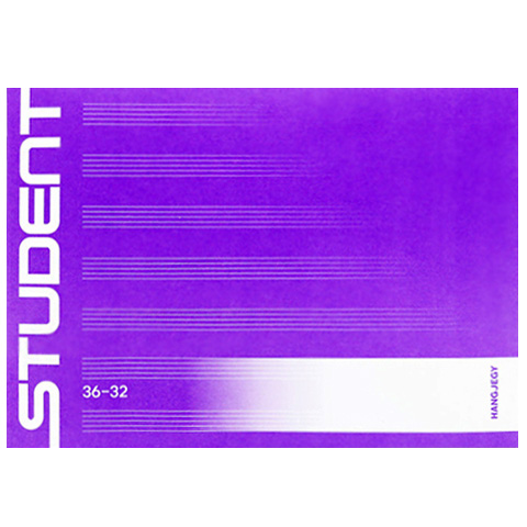 ICO: Student hangjegyfüzet fekvő 36-32 kép 1