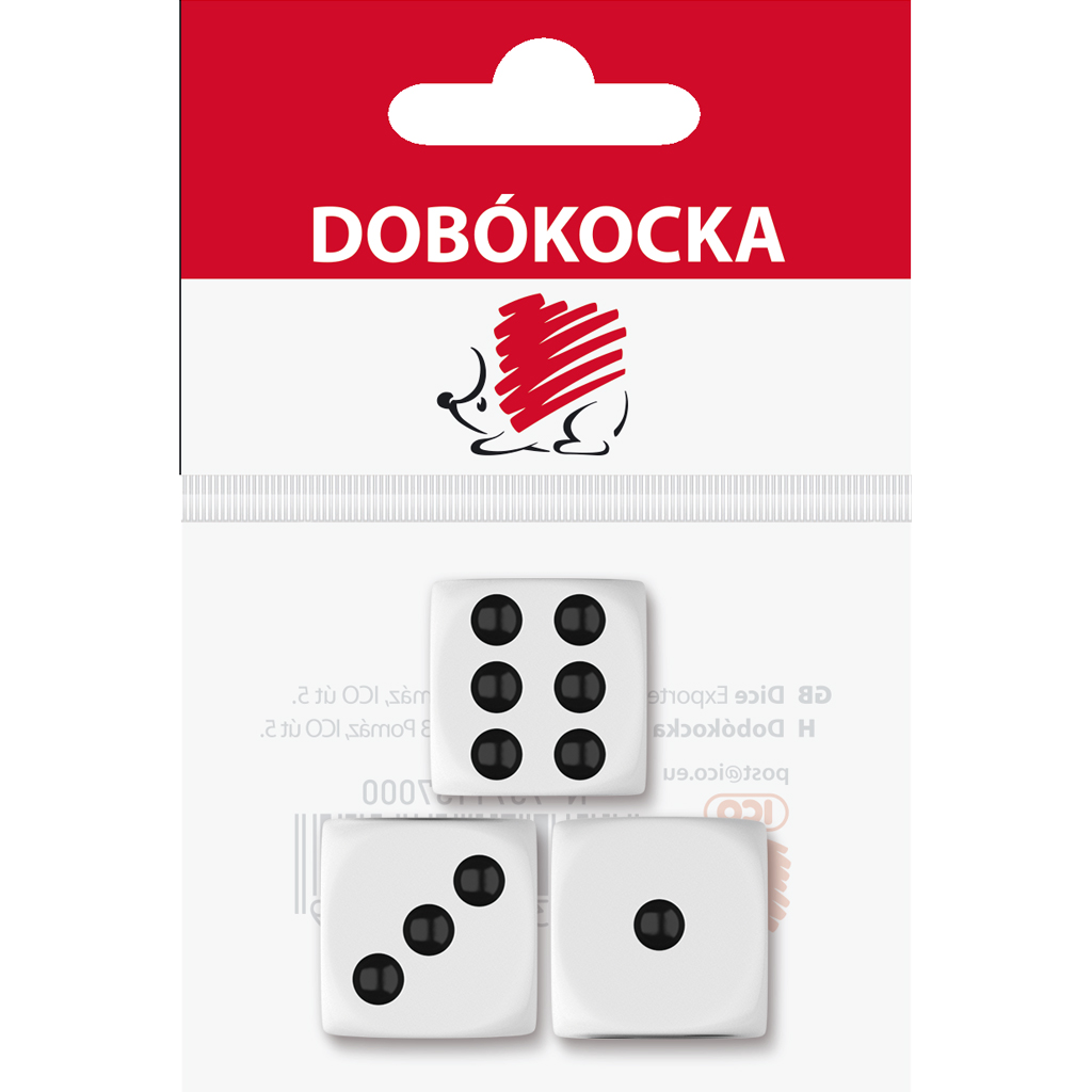 ICO: SÜNI dobókocka 3db-os szett