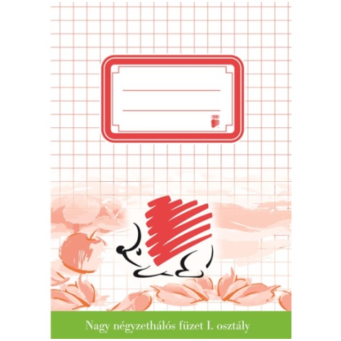 ICO: Süni nagy négyzethálós füzet A/5 1.osztályos
