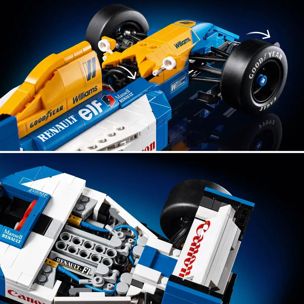 LEGO® Icons: Williams Racing FW14B és Nigel Mansell (10353) kép 4