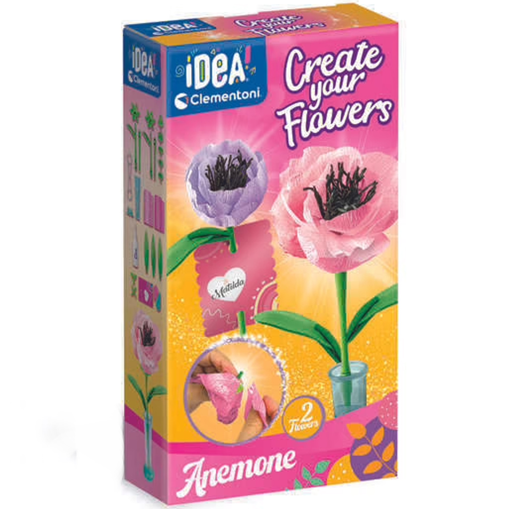 Idea! Szellőrózsa mini virágkészítő szett - Clementoni kép 1