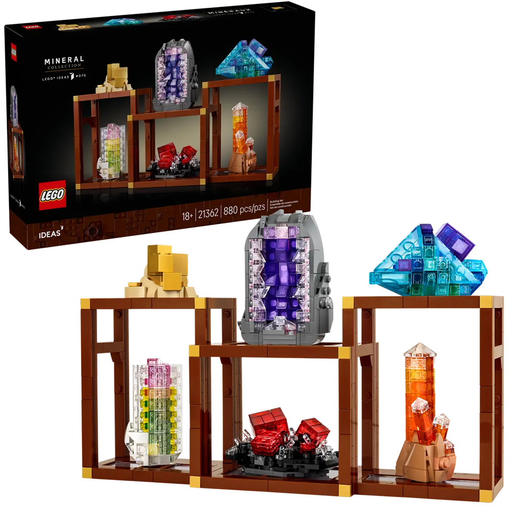 LEGO® Ideas: Ásványgyűjtemény (21362)