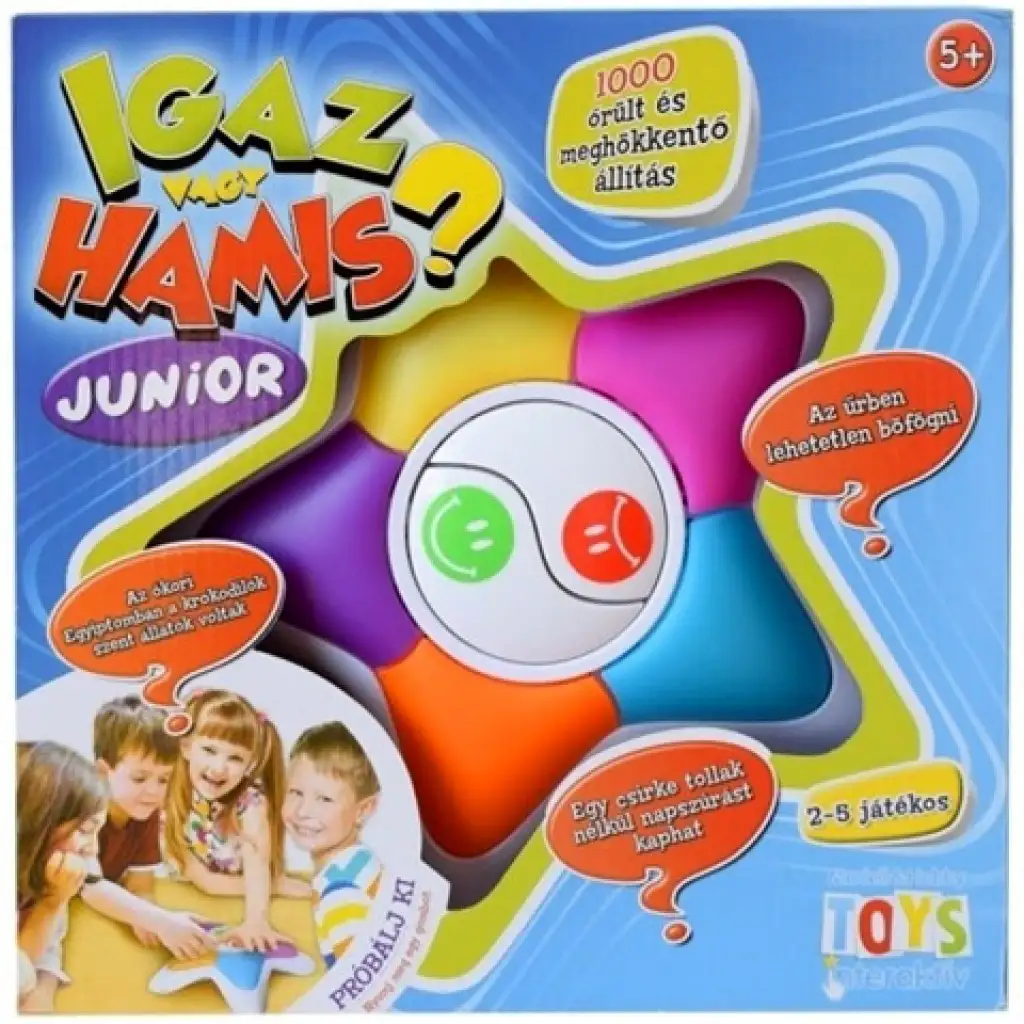 Igaz vagy hamis? Junior társasjáték