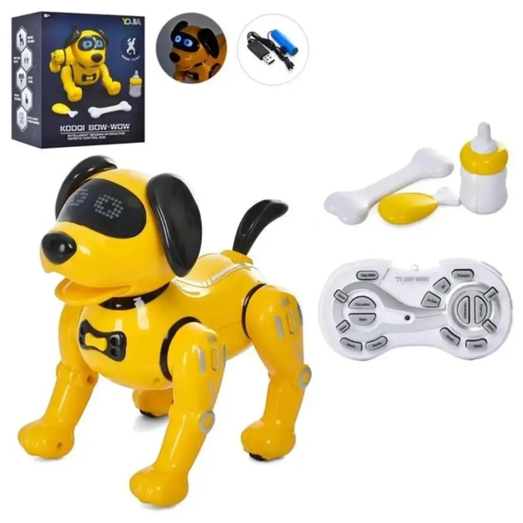 Távirányítós interaktív robot Beagle több változatban 20cm kép 2